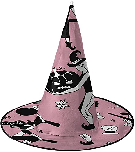 KEROTA Halloween-Zauberhut, Hexenhut für Party, Maskerade, Cosplay, Kostümzubehör von KEROTA