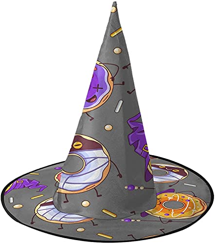 KEROTA Halloween-Zauberhut, Hexenhut für Party, Maskerade, Cosplay, Kostümzubehör von KEROTA