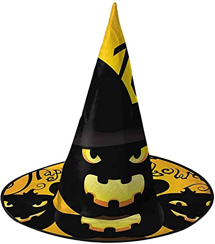 KEROTA Halloween-Zauberhut, Hexenhut für Party, Maskerade, Cosplay, Kostümzubehör von KEROTA