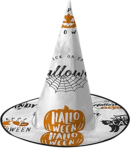 KEROTA Halloween-Zauberhut, Hexenhut für Party, Maskerade, Cosplay, Kostümzubehör von KEROTA