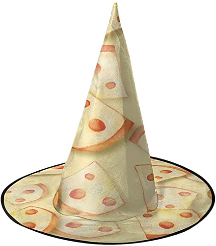 KEROTA Köstlicher Cheese Crouton Halloween Verzieren Magischer Hut Hexenhut für Party Maskerade Cosplay Kostüm Zubehör KEROTA Köstlicher Cheese Crouton Halloween Verzieren Magischer Hut Hexenhut für Party Maskerade Cosplay Kostüm Zubehör von KEROTA