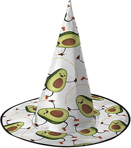 KEROTA Lustiger Avocado Halloween Verzieren Magischer Hut Hexenhut für Party Maskerade Cosplay Kostüm Zubehör KEROTA Lustiger Avocado Halloween Verzieren Magischer Hut Hexenhut für Party Maskerade Cosplay Kostüm Zubehör von KEROTA