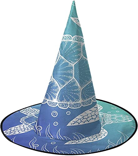 KEROTA Meer Schildkröte Halloween Verzieren Magischer Hut Hexenhut für Party Maskerade Cosplay Kostüm Zubehör KEROTA Meer Schildkröte Halloween Verzieren Magischer Hut Hexenhut für Party Maskerade Cosplay Kostüm Zubehör von KEROTA