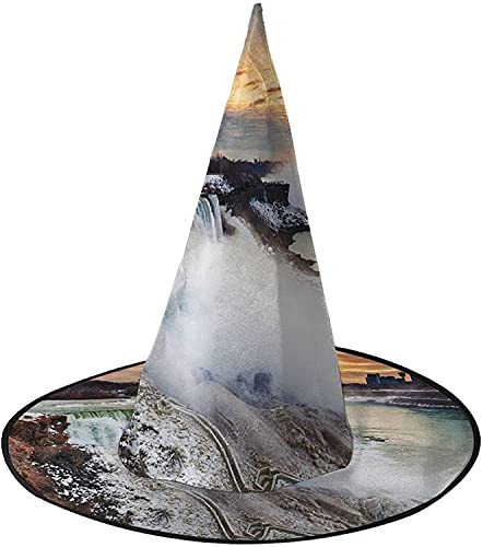 KEROTA Niagara Falls Halloween Verzieren Magischer Hut Hexenhut für Party Maskerade Cosplay Kostüm Zubehör KEROTA Niagara Falls Halloween Verzieren Magischer Hut Hexenhut für Party Maskerade Cosplay Kostüm Zubehör von KEROTA