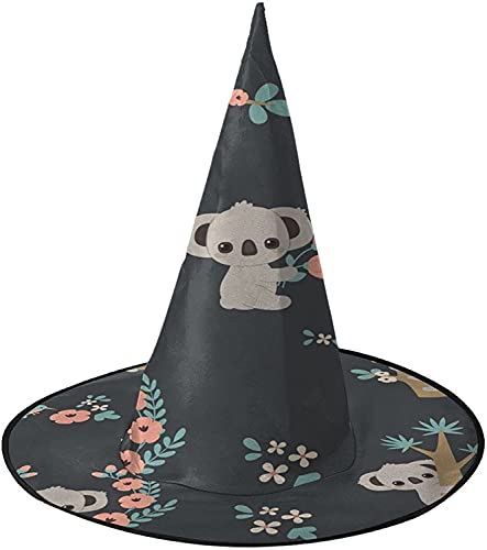 KEROTA Niedlicher Koala in verschiedenen Posen Halloween dekorieren magischer Hut Hexenhut für Party Maskerade Cosplay Kostüm Zubehör KEROTA Niedlicher Koala in verschiedenen Posen Halloween dekorieren magischer Hut Hexenhut für Party Maskerade Cosplay Kostüm Zubehör von KEROTA