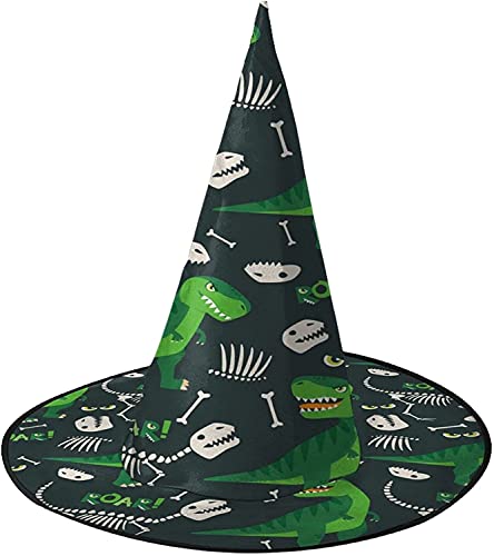 KEROTA Rex und Dino Knochen Brüllen Halloween Verzieren Magischer Hut Hexenhut für Party Maskerade Cosplay Kostüm Zubehör KEROTA Rex und Dino Knochen Brüllen Halloween Verzieren Magischer Hut Hexenhut für Party Maskerade Cosplay Kostüm Zubehör von KEROTA