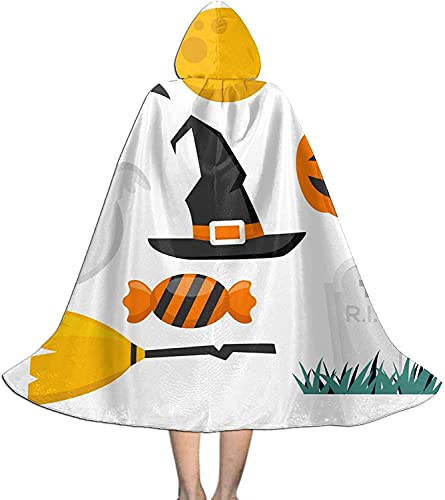 KEROTA Umhang mit Kapuze für Magie Halloween Weihnachten Party Cosplay Kleid Kostüm Umhang Halloween Elemente Groß KEROTA Umhang mit Kapuze für Magie Halloween Weihnachten Party Cosplay Kleid Kostüm Umhang Halloween Elemente Groß von KEROTA