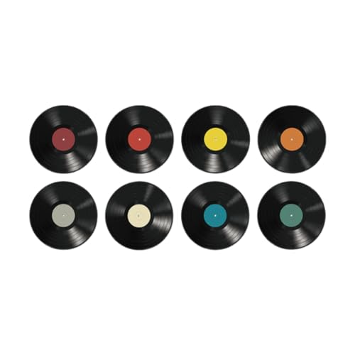 KESOTO Vinyl Schallplatten Aufkleber Aufkleber PVC Tapete Dekorative für Studio Wohnzimmer von KESOTO