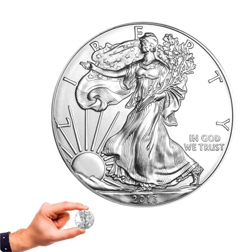 KEWEIYASW Morgan Silver Dollar 2024, limitierte Sammler-Edition, 90 % reines Silber von KEWEIYASW