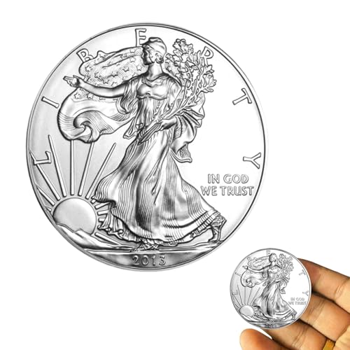 KEWEIYASW Morgan Silver Dollar 2024, limitierte Sammler-Edition, 90 % reines Silber von KEWEIYASW