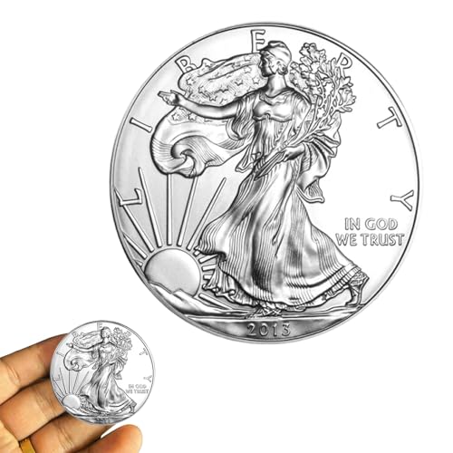 KEWEIYASW Morgan Silver Dollar 2024, limitierte Sammler-Edition, 90 % reines Silber von KEWEIYASW