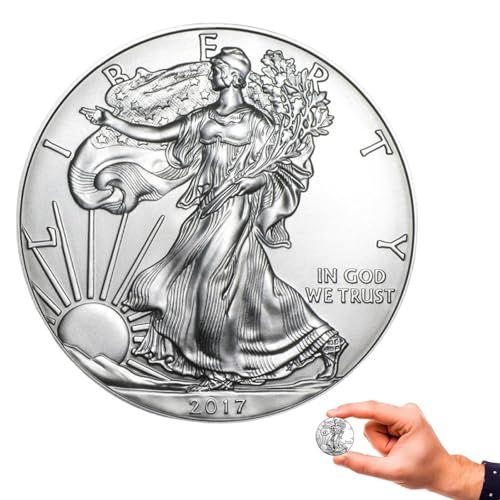 KEWEIYASW Morgan Silver Dollar 2024, limitierte Sammler-Edition, 90 % reines Silber von KEWEIYASW