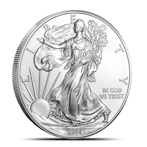 KEWEIYASW Morgan Silver Dollar 2024, limitierte Sammler-Edition, 90 % reines Silber von KEWEIYASW