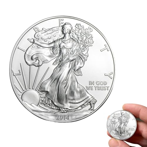 KEWEIYASW Morgan Silver Dollar 2024, limitierte Sammler-Edition, 90 % reines Silber von KEWEIYASW