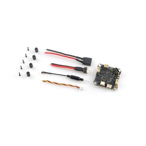 KEXIAO X12 ELRS Professional Flight Controller Integrierter 12A Geschwindigkeitsregler und OpenVTX für Brushless Tinywhoop STM32F411 von KEXIAO