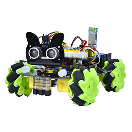 KEYESTUDIO 4WD Mecanum Kit für Raspberry PICO Smart DIY Projekt für Erwachsene STEM Programmierkit mit 12 Projekten KEYESTUDIO 4WD Mecanum Kit für Raspberry PICO Smart DIY Projekt für Erwachsene STEM Programmierkit mit 12 Projekten von KEYESTUDIO