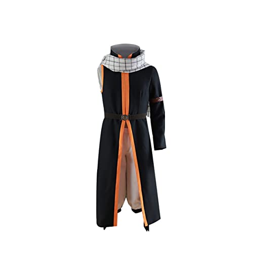 Etherious Natsu Dragneel Cosplay Kostüm -Uniform -Outfit Für Halloween,M-Set Etherious Natsu Dragneel Cosplay Kostüm -Uniform -Outfit Für Halloween,M-Set von KEYGEM