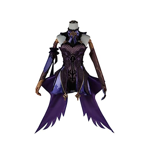 Fischl Cosplay Kostüm Zum Spiel Die Charaktere Sind Einheitlich Für Das Volle Set,Set-XS von KEYGEM