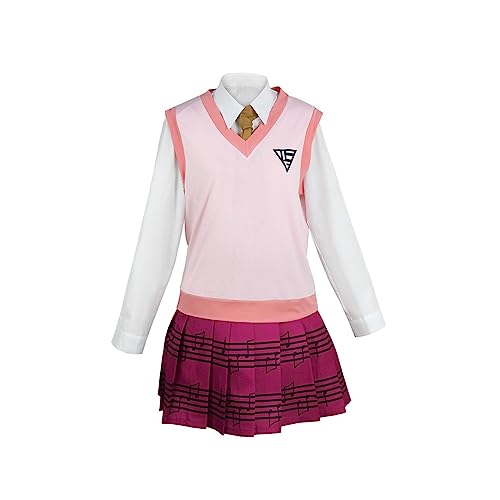 Kaede Akamatsu Cosplay Kostüm Anime School Uniform Kleid Halloween Outfit,Set-L Kaede Akamatsu Cosplay Kostüm Anime School Uniform Kleid Halloween Outfit,Set-L von KEYGEM