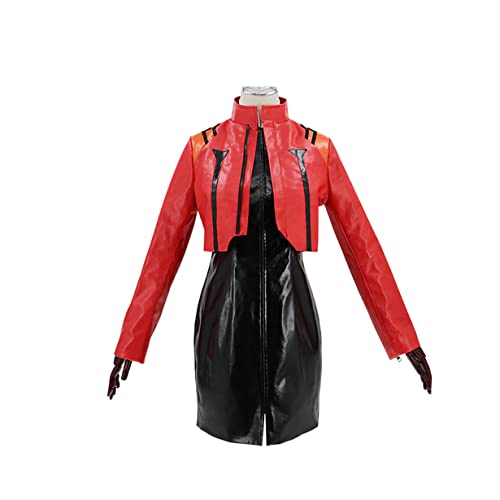 Katsuragi Misato Cosplay Kostüm Rollenspiel Dress -up -Outfits Für Halloween,XXL-Red von KEYGEM