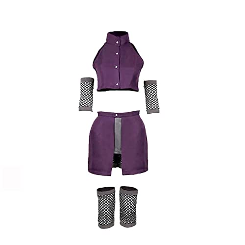 Yamanaka Ino Cosplay Kostüm Anime Battle Anzug Halloween Party Fancy Uniform,XXL-Purple Yamanaka Ino Cosplay Kostüm Anime Battle Anzug Halloween Party Fancy Uniform,XXL-Purple von KEYGEM