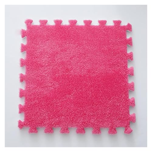 Ineinandergreifende Plüsch-Schaumstoffmatte, Ineinandergreifende Puzzle-Schaumstoff-Bodenmatten – Trainingsmatte for das Training zu Hause(Light Ed) von KEuLen