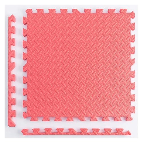 Ineinandergreifende Plüsch-Schaumstoffmatte, Übungs-Krabbelmatte, 1" Dicke Schaumstoff-Puzzle-Bodenmatte(Ed) von KEuLen