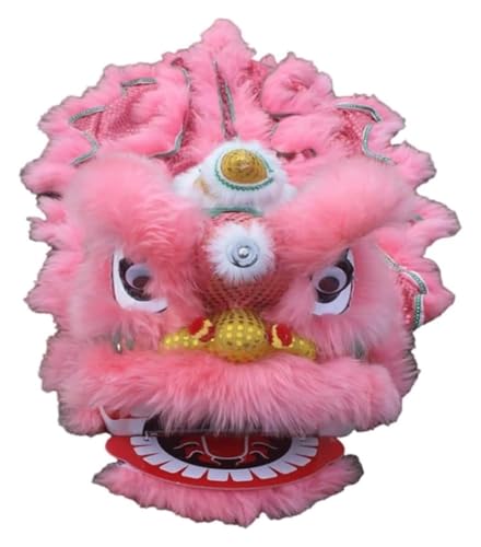 KEuLen Löwen-Tanz-Kostüm, Löwen-Tanz-Maskottchen-Kostüm, Traditioneller Löwentanz, chinesische Volkskunst, Drachentanz-Aufführung, Outdoor-Sport KEuLen Löwen-Tanz-Kostüm, Löwen-Tanz-Maskottchen-Kostüm, Traditioneller Löwentanz, chinesische Volkskunst, Drachentanz-Aufführung, Outdoor-Sport von KEuLen