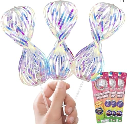 Regenbogen Spinner Spielzeug, 3 Stuck Regenbogen-Twirler-Stick, Magic Rainbow Spinner, Seifenblasen-Spinner-Zauberstab für Erwachsene und Kinder, Bunter Zauberstab für Partys und Festivals Regenbogen Spinner Spielzeug, 3 Stuck Regenbogen-Twirler-Stick, Magic Rainbow Spinner, Seifenblasen-Spinner-Zauberstab für Erwachsene und Kinder, Bunter Zauberstab für Partys und Festivals von KFDDRN