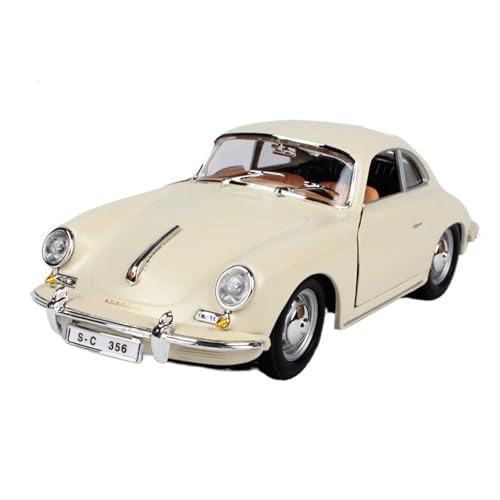 Sammlermodelle von Spielzeugautos 1:24 356B Coupé Legierung Automodell Simulation Druckguss Metall Klassische Sportwagen Modell Sammlung Kinder Spielzeug Geschenk(Beige) von KFHBNI