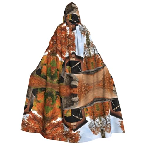 KFRXXZQB Albany Halloween-Umhang mit Kapuze für Erwachsene, Gothic-Umhang für Festivals, Larp-Events und Motto-Partys, mit maschinenwaschbarem Stoff KFRXXZQB Albany Halloween-Umhang mit Kapuze für Erwachsene, Gothic-Umhang für Festivals, Larp-Events und Motto-Partys, mit maschinenwaschbarem Stoff von KFRXXZQB