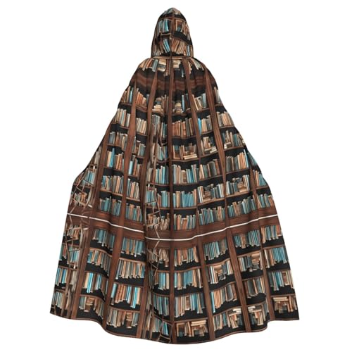 KFRXXZQB Bücher – Halloween-Umhang für Erwachsene – verstellbarer Kapuzenumhang für Partys, Gothic-Veranstaltungen und Festivals, maschinenwaschbar KFRXXZQB Bücher – Halloween-Umhang für Erwachsene – verstellbarer Kapuzenumhang für Partys, Gothic-Veranstaltungen und Festivals, maschinenwaschbar von KFRXXZQB