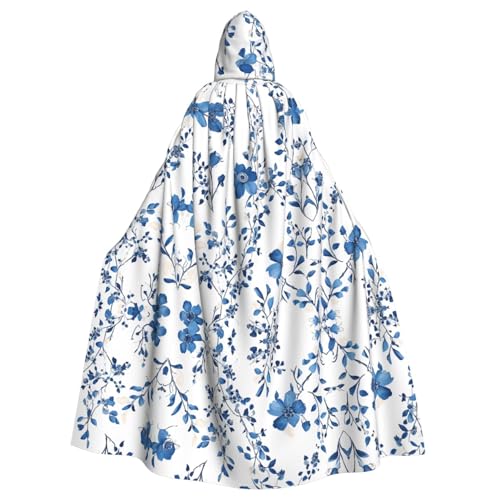 KFRXXZQB Halloween-Umhang mit Blumendruck für Erwachsene, verstellbarer Kapuzenumhang für Partys, Gothic-Events und Festivals, maschinenwaschbar KFRXXZQB Halloween-Umhang mit Blumendruck für Erwachsene, verstellbarer Kapuzenumhang für Partys, Gothic-Events und Festivals, maschinenwaschbar von KFRXXZQB