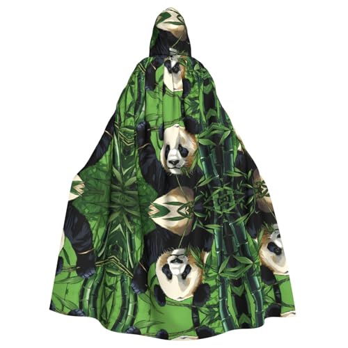 KFRXXZQB Halloween-Umhang mit Cartoon-Panda-Druck, verstellbarer Kapuzenumhang für Partys, Gothic-Events und Festivals, maschinenwaschbar KFRXXZQB Halloween-Umhang mit Cartoon-Panda-Druck, verstellbarer Kapuzenumhang für Partys, Gothic-Events und Festivals, maschinenwaschbar von KFRXXZQB