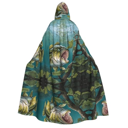 KFRXXZQB Halloween-Umhang mit Kapuze für Erwachsene mit Bass, Gothic-Umhang für Festivals, Larp-Events und Themenpartys, mit maschinenwaschbarem Stoff KFRXXZQB Halloween-Umhang mit Kapuze für Erwachsene mit Bass, Gothic-Umhang für Festivals, Larp-Events und Themenpartys, mit maschinenwaschbarem Stoff von KFRXXZQB