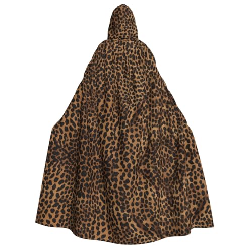 KFRXXZQB Halloween-Umhang mit Leopardenmuster für Erwachsene, Volldruck, Gothic-Umhang für Festivals, Larp-Events und Motto-Partys, mit maschinenwaschbarem Stoff KFRXXZQB Halloween-Umhang mit Leopardenmuster für Erwachsene, Volldruck, Gothic-Umhang für Festivals, Larp-Events und Motto-Partys, mit maschinenwaschbarem Stoff von KFRXXZQB