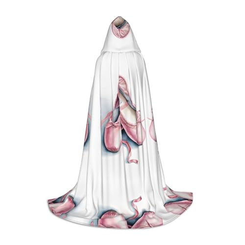 KFRXXZQB Kapuzenumhang für Balletttänzer, bedruckt, verstellbar, bedruckt, für Halloween, Schultheater und Kostüme, Größe M von KFRXXZQB