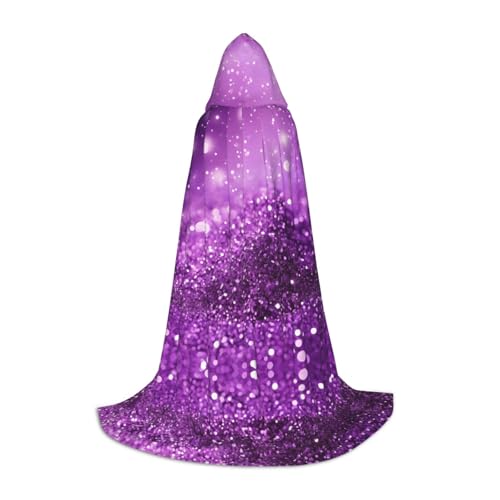 KFRXXZQB Kapuzenumhang für Jugendliche, glitzernd, verstellbar, bedruckt, für Halloween, Schultheater und Kostüme, Größe S KFRXXZQB Kapuzenumhang für Jugendliche, glitzernd, verstellbar, bedruckt, für Halloween, Schultheater und Kostüme, Größe S von KFRXXZQB