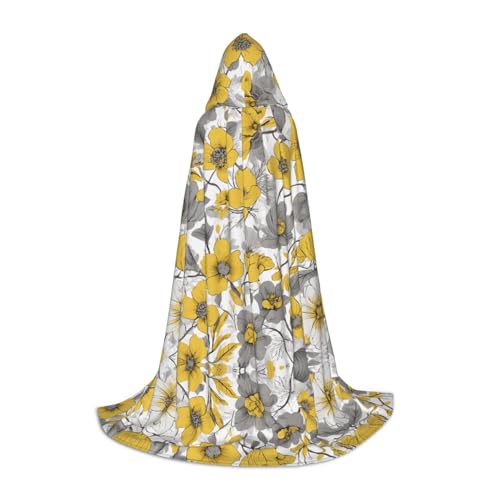 KFRXXZQB Kapuzenumhang mit Blumendruck, verstellbar, bedruckt, für Halloween, Veranstaltungen, Schultheater und Kostüme, Größe L KFRXXZQB Kapuzenumhang mit Blumendruck, verstellbar, bedruckt, für Halloween, Veranstaltungen, Schultheater und Kostüme, Größe L von KFRXXZQB