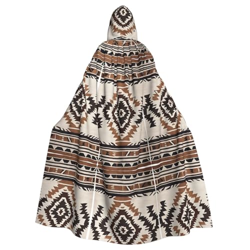 KFRXXZQB Native Halloween-Umhang für Erwachsene, verstellbarer Kapuzenumhang für Partys, Gothic-Events und Festivals, maschinenwaschbar von KFRXXZQB