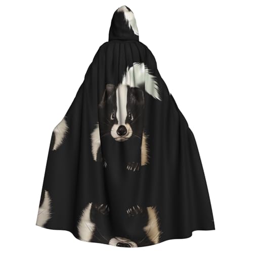 KFRXXZQB Niedlicher Halloween-Umhang für Erwachsene, verstellbarer Kapuzenumhang für Partys, Gothic-Events und Festivals, maschinenwaschbar KFRXXZQB Niedlicher Halloween-Umhang für Erwachsene, verstellbarer Kapuzenumhang für Partys, Gothic-Events und Festivals, maschinenwaschbar von KFRXXZQB