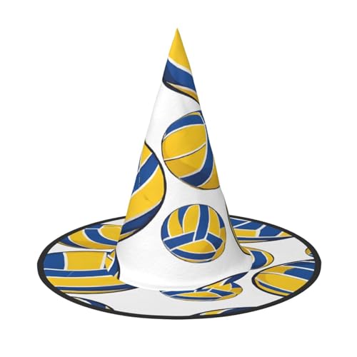 KFRXXZQB Volleyball-Hut, volle Abdeckung, Halloween-Hut, verstaubar, für Festivals, Larp und Partys, 1 Stück KFRXXZQB Volleyball-Hut, volle Abdeckung, Halloween-Hut, verstaubar, für Festivals, Larp und Partys, 1 Stück von KFRXXZQB