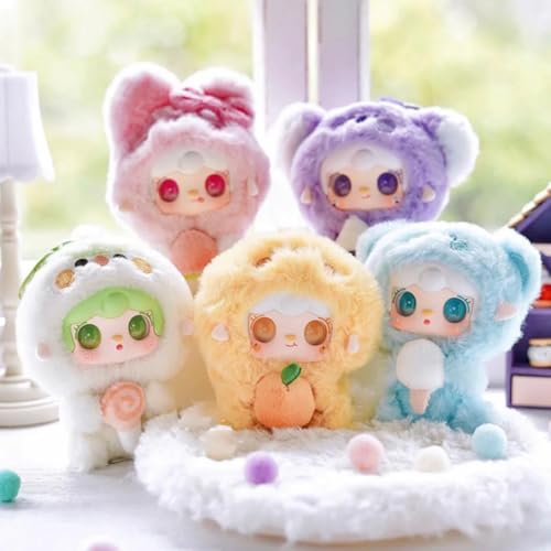 KGOPRTU Yooki V10 Gourmet-Restaurant-Serie, süße Plüschpuppenbox, Kawaii-Taschenanhänger, Sammlerstück, Deko-Trend-Spielzeugmodell (1 Stück zufällig ausgewählt) von KGOPRTU