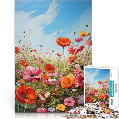 1000-Teile-Puzzle für Erwachsene “ Blumenfeld” Aus Karton,ab 14 Jahren Intellektuelles Dekompressions-Lernspielzeug Weihnachts- und Geburtstagsgeschenke。Größe:38x52cm/14.9x20.4Zoll 1000-Teile-Puzzle für Erwachsene “ Blumenfeld” Aus Karton,ab 14 Jahren Intellektuelles Dekompressions-Lernspielzeug Weihnachts- und Geburtstagsgeschenke。Größe:38x52cm/14.9x20.4Zoll von KGUHVFTK