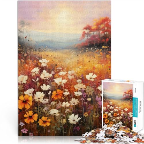 1000-Teile-Puzzle für Erwachsene “ Herbstblumen” Aus Karton,ab 14 Jahren Präzisionsschneiden Schwierige Harte Geschenke für Frauen Männer。Größe:38x52cm/14.9x20.4Zoll 1000-Teile-Puzzle für Erwachsene “ Herbstblumen” Aus Karton,ab 14 Jahren Präzisionsschneiden Schwierige Harte Geschenke für Frauen Männer。Größe:38x52cm/14.9x20.4Zoll von KGUHVFTK