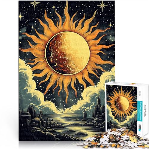 1000-Teile-Puzzle für Erwachsene “Sonne und Mond über der Stadt” Aus Karton,für Kinder ab 14 Jahren Unmögliches Spiel Lustige Aktivitäten für zu Hause, Geburtstagsgeschenk, Reisegeschenke。 1000-Teile-Puzzle für Erwachsene “Sonne und Mond über der Stadt” Aus Karton,für Kinder ab 14 Jahren Unmögliches Spiel Lustige Aktivitäten für zu Hause, Geburtstagsgeschenk, Reisegeschenke。 von KGUHVFTK