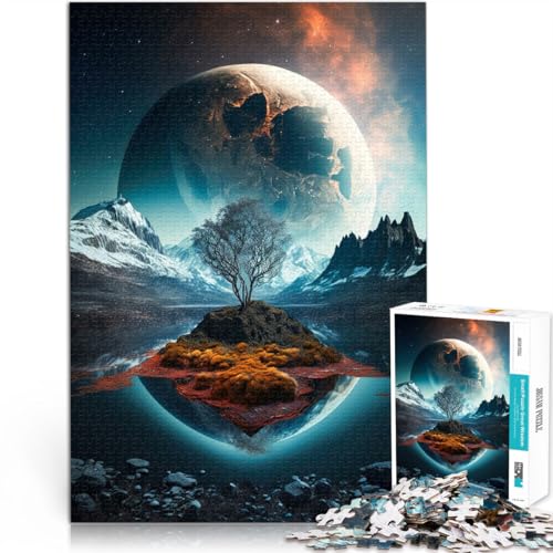 1000-Teile-Puzzle für Erwachsene “Super-Fantasy-Landschaft” Aus Karton,Geeignet für Kinder ab 14 Jahren Anti-Stress-Lernspielzeug Einzigartige Wohndekorationen und Geschenke。Größe:38x52cm 1000-Teile-Puzzle für Erwachsene “Super-Fantasy-Landschaft” Aus Karton,Geeignet für Kinder ab 14 Jahren Anti-Stress-Lernspielzeug Einzigartige Wohndekorationen und Geschenke。Größe:38x52cm von KGUHVFTK