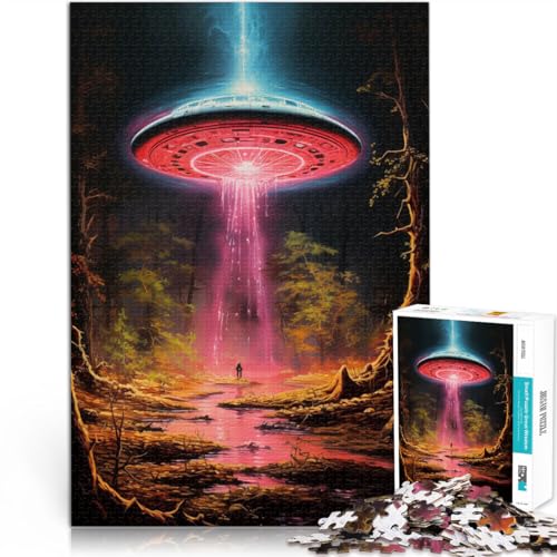 1000-Teile-Puzzle für Erwachsene und Jugendliche “EIN Mädchen und Ihr UFO” Aus Karton,für 14+ Stressabbau Schwierige Herausforderung Angebot als Geschenk für die ganze Familie。Größe:38x52cm 1000-Teile-Puzzle für Erwachsene und Jugendliche “EIN Mädchen und Ihr UFO” Aus Karton,für 14+ Stressabbau Schwierige Herausforderung Angebot als Geschenk für die ganze Familie。Größe:38x52cm von KGUHVFTK