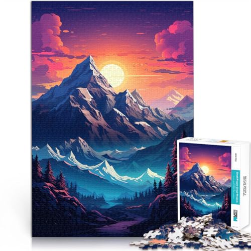 1000-Teile-Puzzle für Teenager “ Berge Kunst” Aus Karton,Geeignet für Kinder ab 14 Jahren Startseite Lernspiele DIY Spielzeug Lustige Aktivitäten für zu Hause, Geburtstagsgeschenk, Reisegeschenke。 1000-Teile-Puzzle für Teenager “ Berge Kunst” Aus Karton,Geeignet für Kinder ab 14 Jahren Startseite Lernspiele DIY Spielzeug Lustige Aktivitäten für zu Hause, Geburtstagsgeschenk, Reisegeschenke。 von KGUHVFTK
