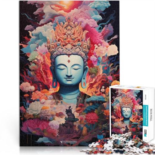 1000-Teile-Puzzle für Teenager “ Buddha-Gemälde” Aus Karton,für Kinder ab 14 Jahren Unmögliches Spiel Weihnachtsgeburtstagsgeschenk。Größe:38x52cm/14.9x20.4Zoll 1000-Teile-Puzzle für Teenager “ Buddha-Gemälde” Aus Karton,für Kinder ab 14 Jahren Unmögliches Spiel Weihnachtsgeburtstagsgeschenk。Größe:38x52cm/14.9x20.4Zoll von KGUHVFTK